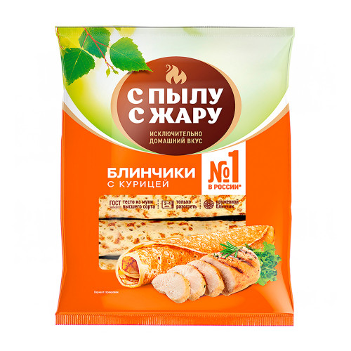 Блины С пылу с жару с курицей 360гр