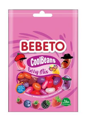 Мармелад жевательный Bebeto 60гр Cool Beans Berry Mix