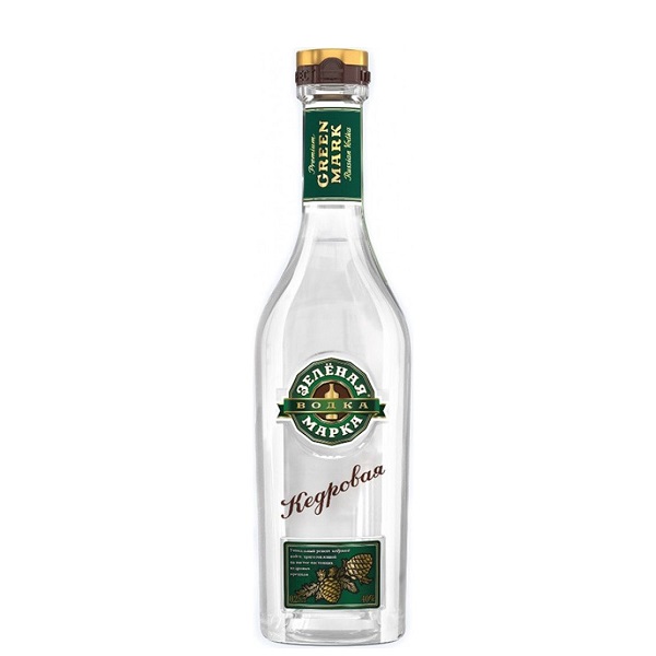 Водка Зеленая марка Кедровая