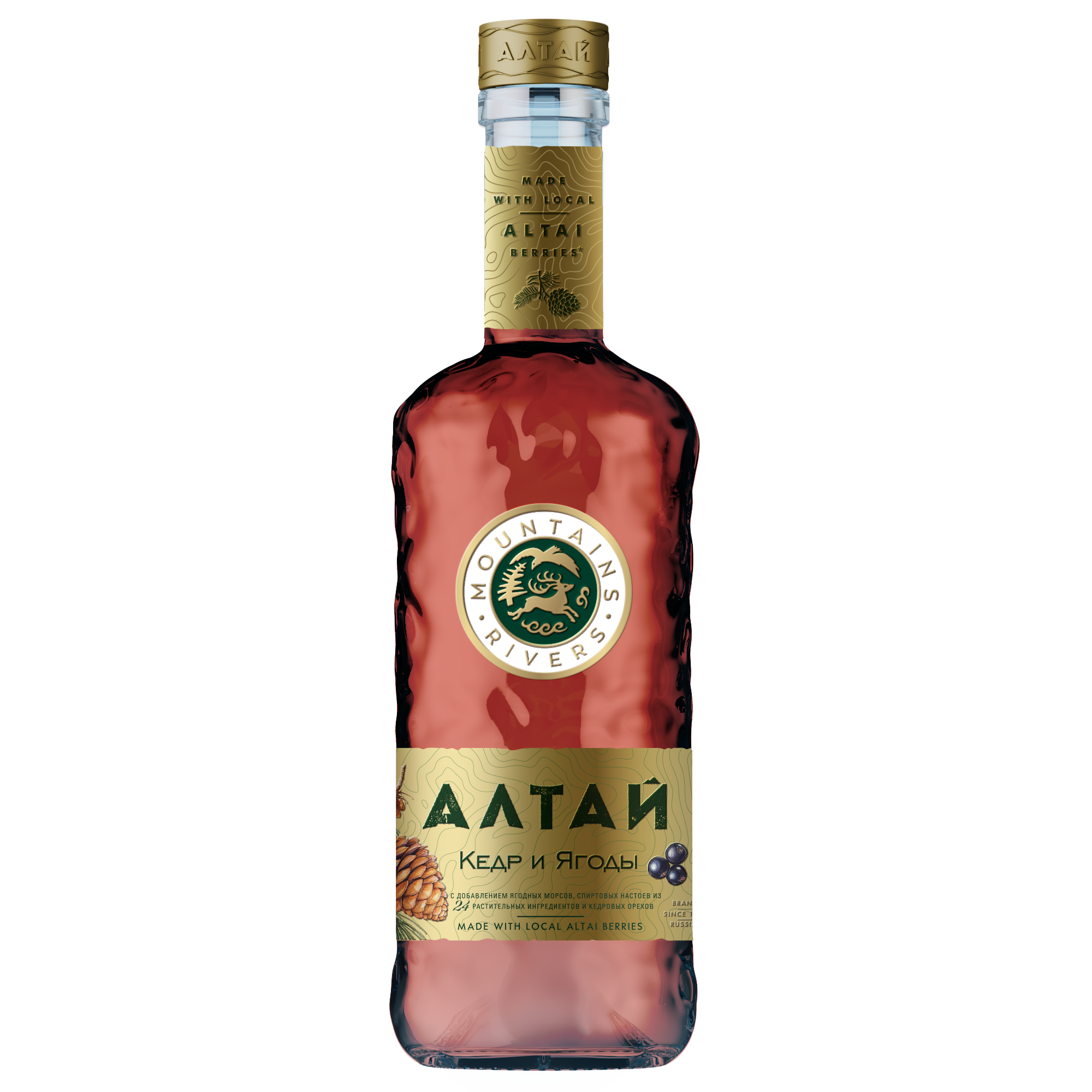 Настойка Алтай Кедр и Ягоды 35% 0,5л