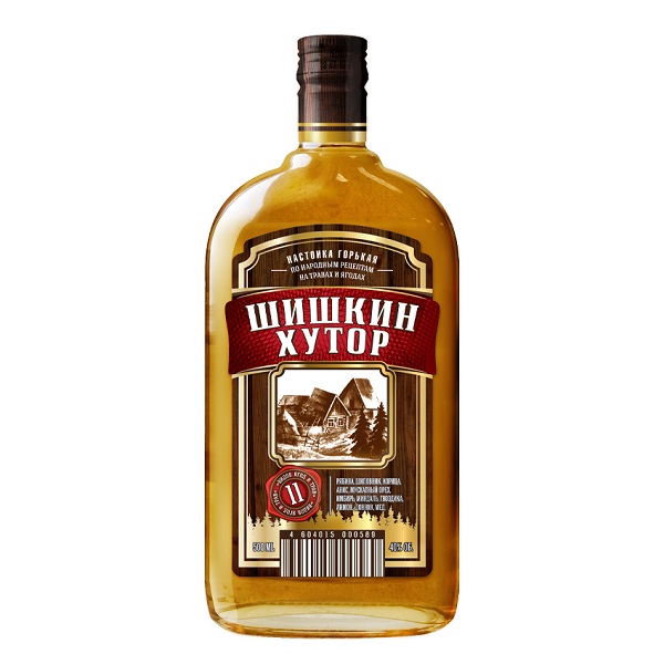 Настойка горькая Шишкин хутор