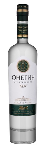 Водка Онегин Органик 40% 0,5л