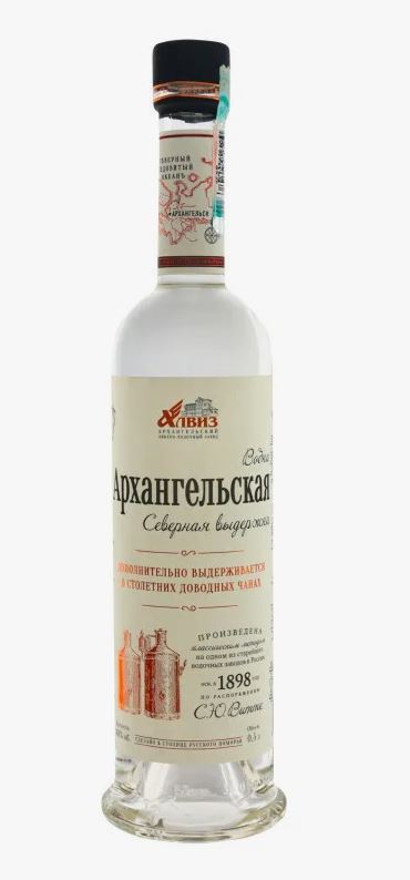 Водка Архангельская Северная выдержка Выдержанная 40% 0,5л