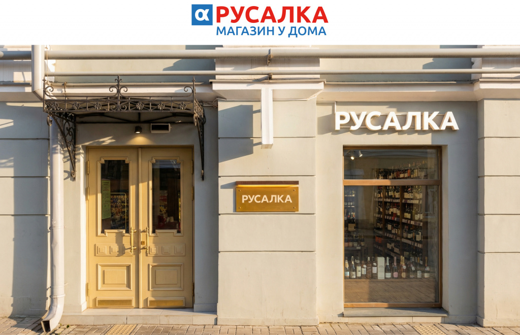 Покупатели в магазине Русалка выбирают свежие продукты