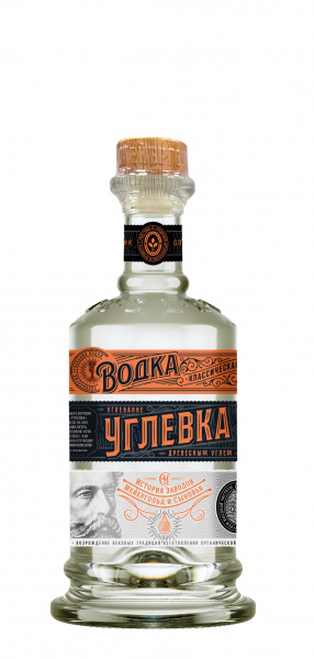 Водка Углёвка Купаж №1 40% 0,5л