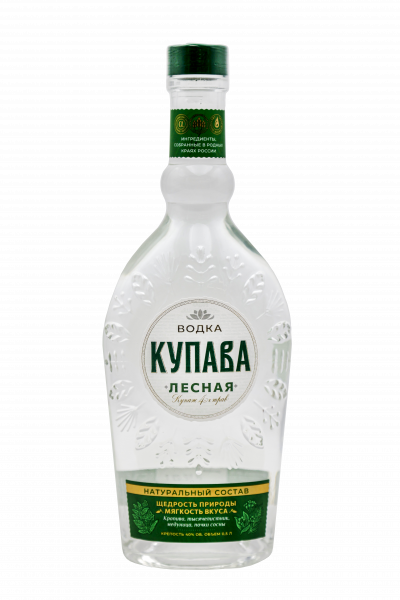 Водка Купава Лесная 40% 0,5л