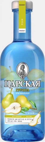 Настойка Царская Оригинальная Груша горькая 38% 0,5л