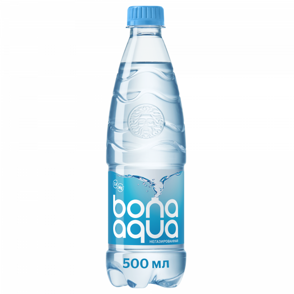 Вода питьевая Бон Аква 0,5л негаз пэт