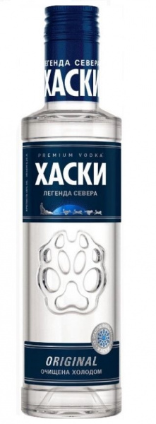 Водка Хаски 40% 0,25л