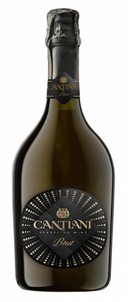 Вино игристое Кантиани брют белое 10% 0,75л