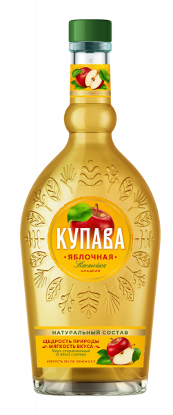 Настойка Купава Яблочная сладкая 19% 0,5л
